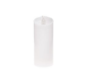 Svet.led s plameňom biela lc6+bat.