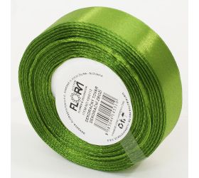 Saten stuha 20mm/15m oliva farba 108
