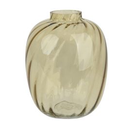 Váza sklo v21,5/pr.17cm