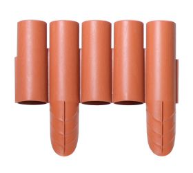 Ipalplus palisáda terakota 2,35mxh25/15cm