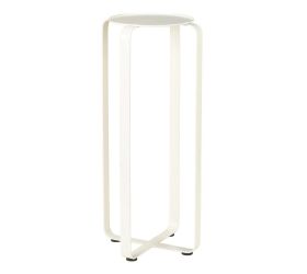 67465 stojan na kvety satin white mat 104/51 v51cm