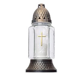 La171 kah.sklo zlatý kríž 80gr