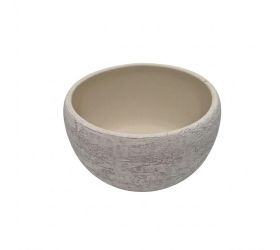Misa matná bianco 19xv10cm
