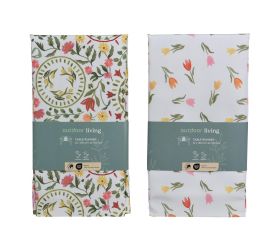 Štóla polyest.kvet. s potlačou 2ass140/32cm