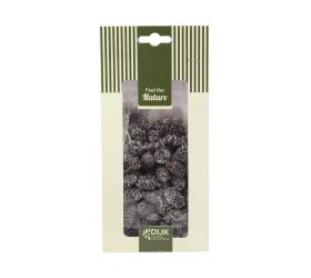 Pinecone birch nature 10x5x22cm 50gr