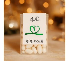 Maturitné dražé cukríky, motív M007 - Stužková