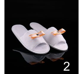 Svadobné papuče s mašličkou / kvietkom - Svatba