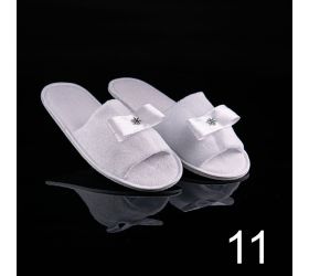 Svadobné papuče s mašličkou / kvietkom - Svatba