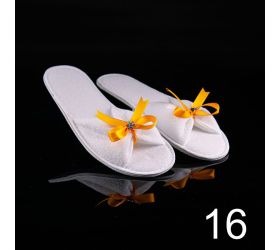 Svadobné papuče s mašličkou / kvietkom - Svatba