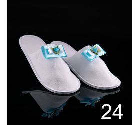 Svadobné papuče s mašličkou / kvietkom - Svatba