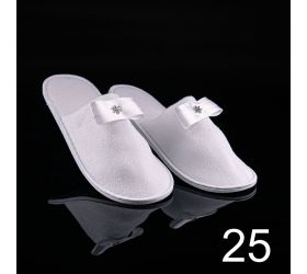 Svadobné papuče s mašličkou / kvietkom - Svatba