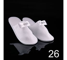 Svadobné papuče s mašličkou / kvietkom - Svatba