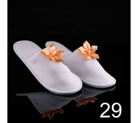 Svadobné papuče s mašličkou / kvietkom - Svatba