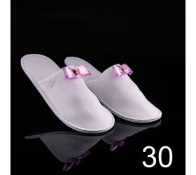 Svadobné papuče s mašličkou / kvietkom - Svatba