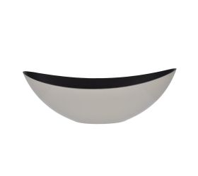 Loďka plast 38,5x12,5x13,5cm sivá