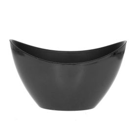 Loďka plast 24x10x14cm čierna