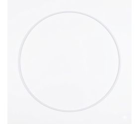 Kruh ring kov biely pr.40cm