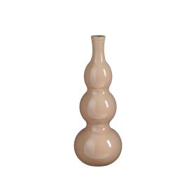 Váza sklo benito farba sv hnedá v45/pr.17cm