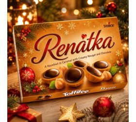 Toffifee k Vianociam -  červené gule
