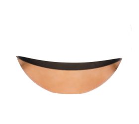 Loďka plast 55x13,5x17,5 medená
