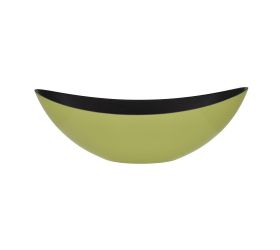 Loďka plast 38,5 × 12,5 × 13,5 cm bl.zelená