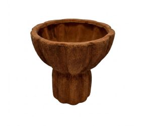 Váza hnedá v15,5/pr.15,5cm