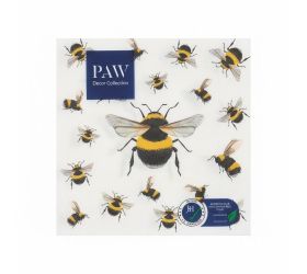 Sdl332700 servítky 33x33 cm/20ks/3vrst. dancing bees