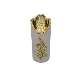 Svet.led rico ľalia white-gold-wh 12,5cm 4/25/lux-bat