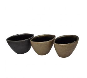 Obal loďka mix farba metal 23x15xv15cm