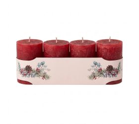 Valec 4-pack rustic červený