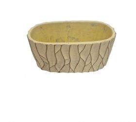 A5 obal cement zlatá 22,5x11,5x10,5cm