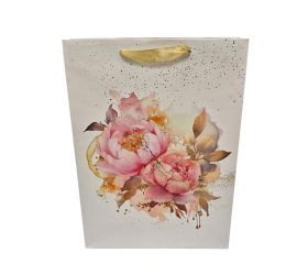 Agb1029202wk taška darč. 30x41x12cm artistic peony seamless