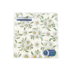 Tl129400 servítky 33x33cm/20ks chamomile print