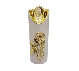 Svet. led rico ruža biela/zla+bie 2/23/lux 15cm