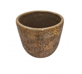 A3 obal cement zlatý 17,5x17,5x17cm