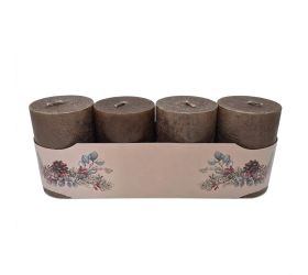 Valec 4-pack rustic met.hnedá