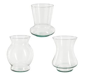 Váza sklo jazz 3ass v20/pr.14cm