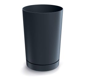 Dpop300t kvetináč tubo s podmiskou antracit 30cm