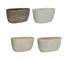 Obal ovál prirodný mix 4 druhy 30cmxv13cm