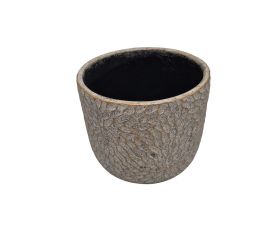 A2 obal cement zlato-šedý 17x17x14,5cm