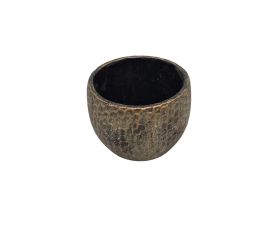 A1 obal cement zlato-zelený 15,5x15,5x12cm