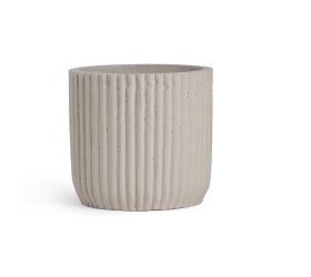 Obal cement vrúbky béžový 12 cm