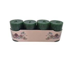 Valec 4-pack rustic met.zelený