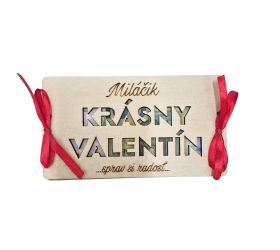 Obálka na peniaze ,,valentín,,