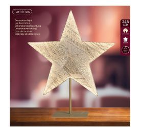 Led hviezda 13x58x68cm