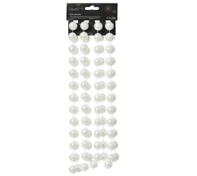 Girlanda biela perla pr.0,2cm x2,7m/ polysterén