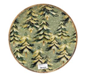 Tanier smalt zimným motívom 35 cm