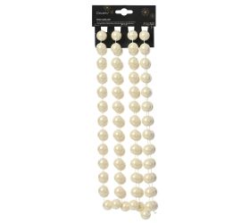 Girlanda perla pr.0,2cm x2,7m/ polysterén