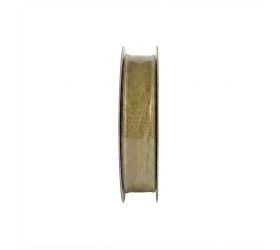 Stuha 2,5 cm, 10y zlatá