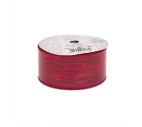 Stuha 6,3 cm, 10y červená